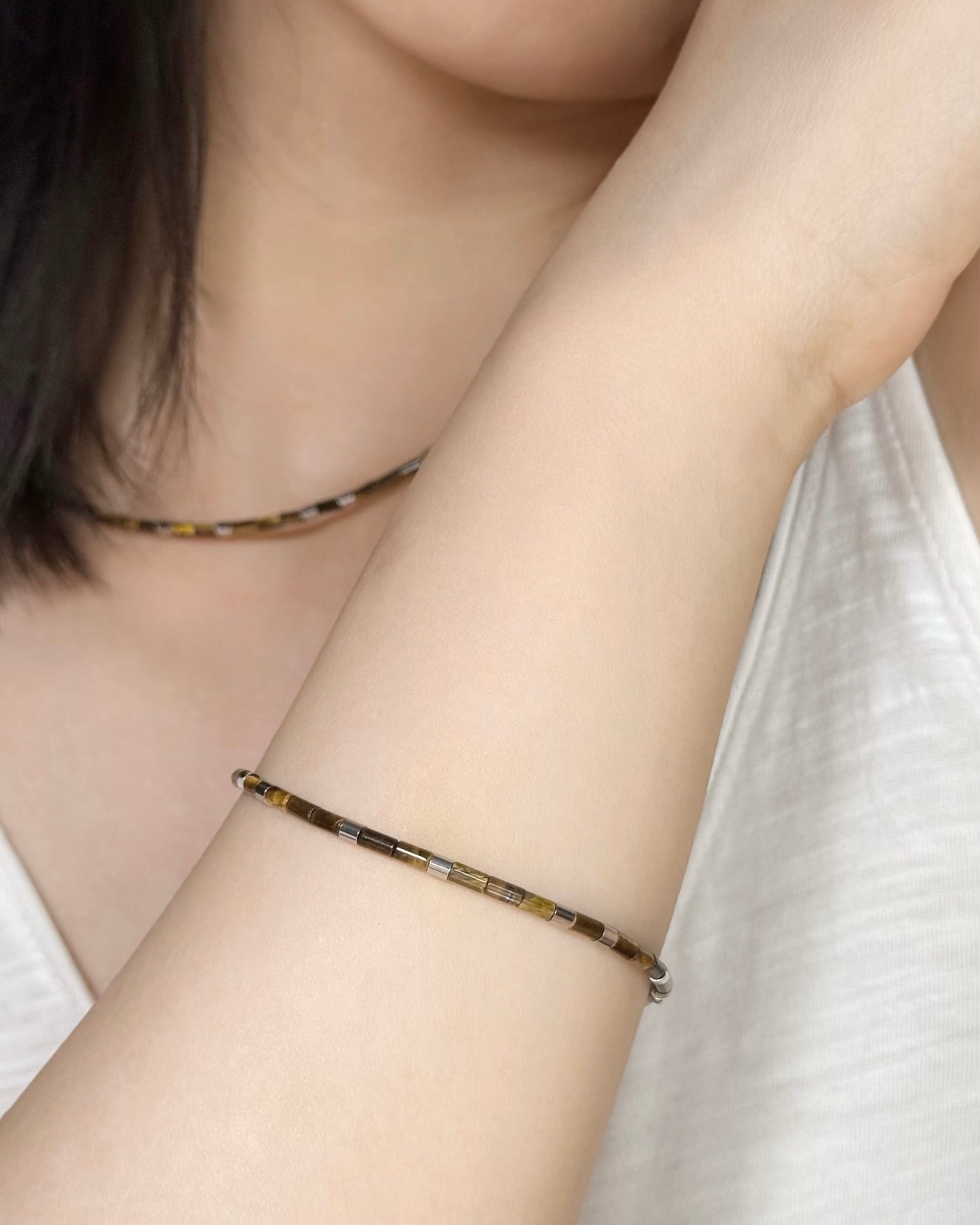 REYA Gemstone Strand Bracelet