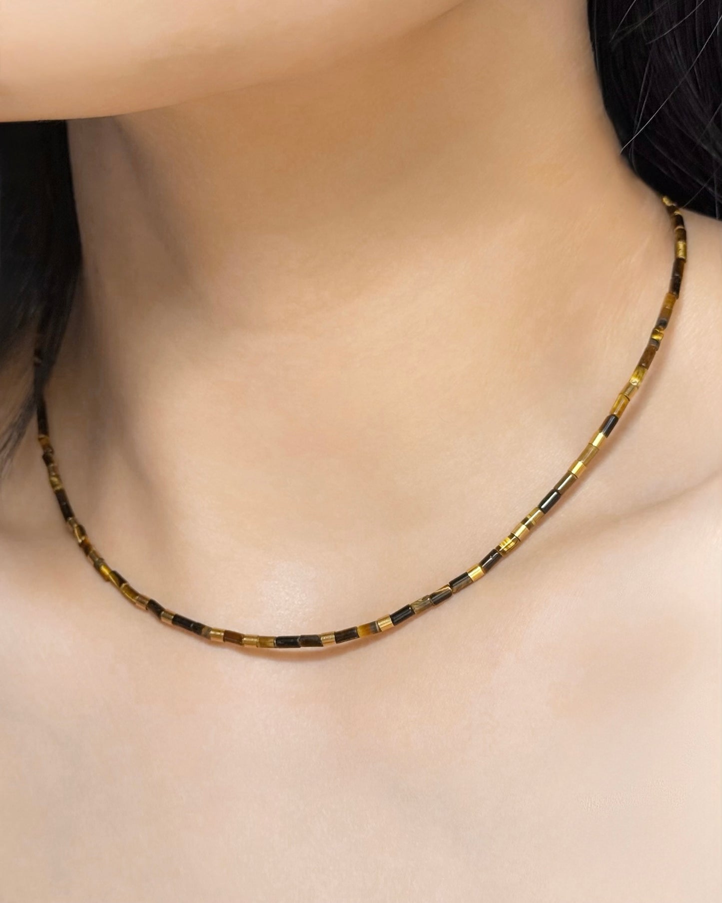 REYA Gemstone Strand Necklace
