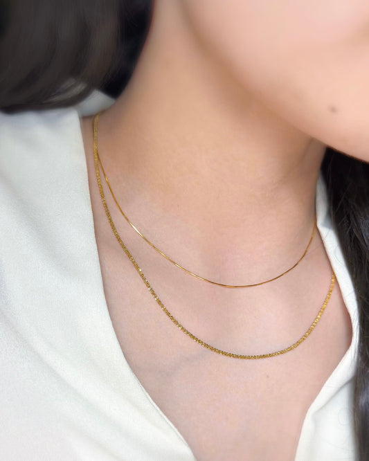 ELEFTHERA Layered Necklace