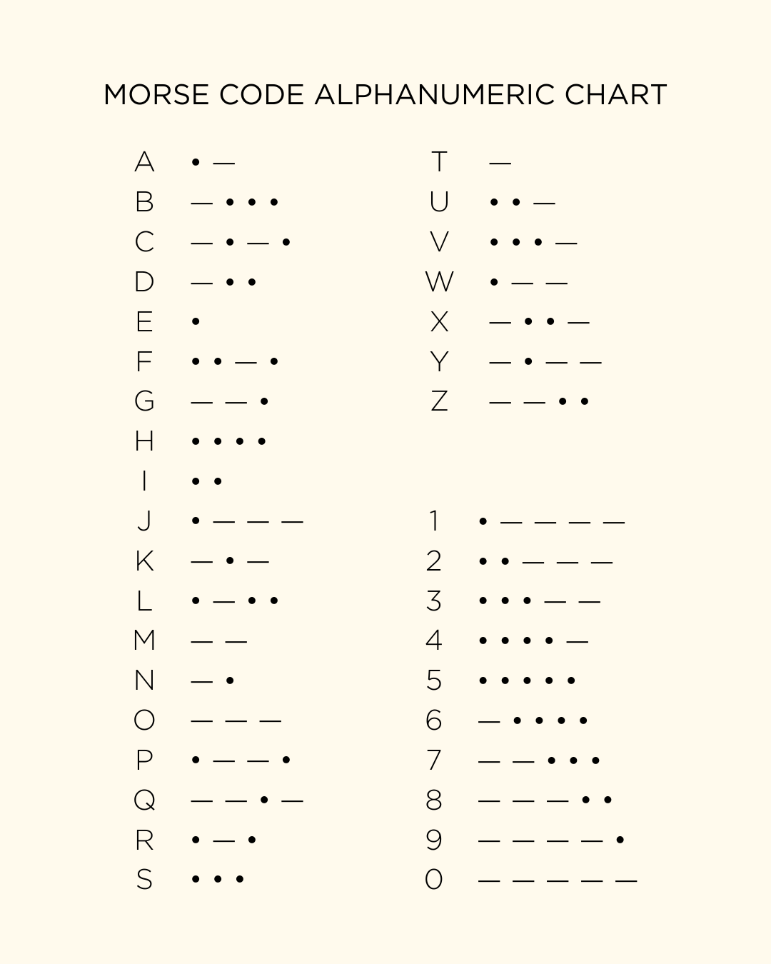 REYA Morse Code Sodalite Gemstone Necklace