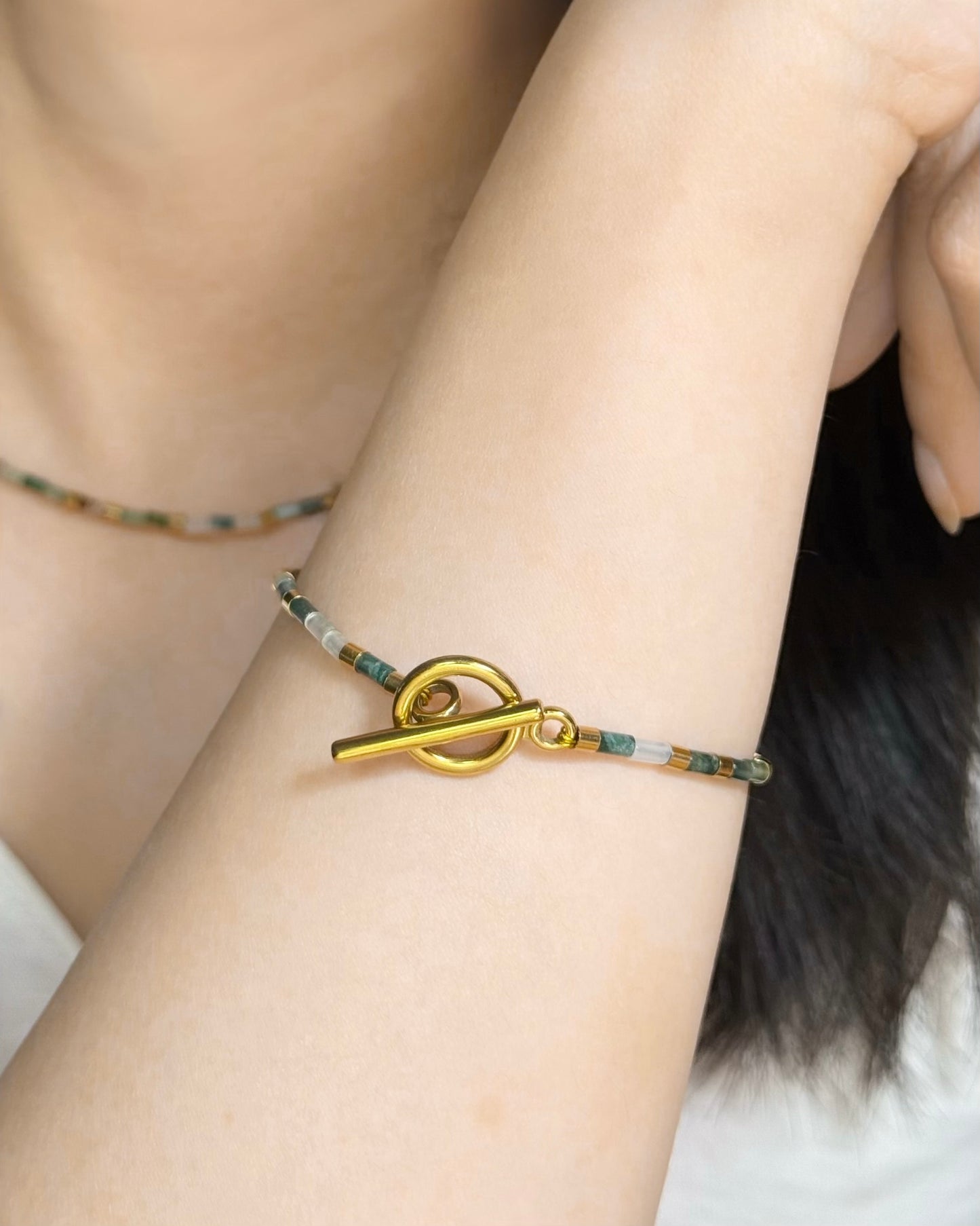 REYA Gemstone Strand Bracelet